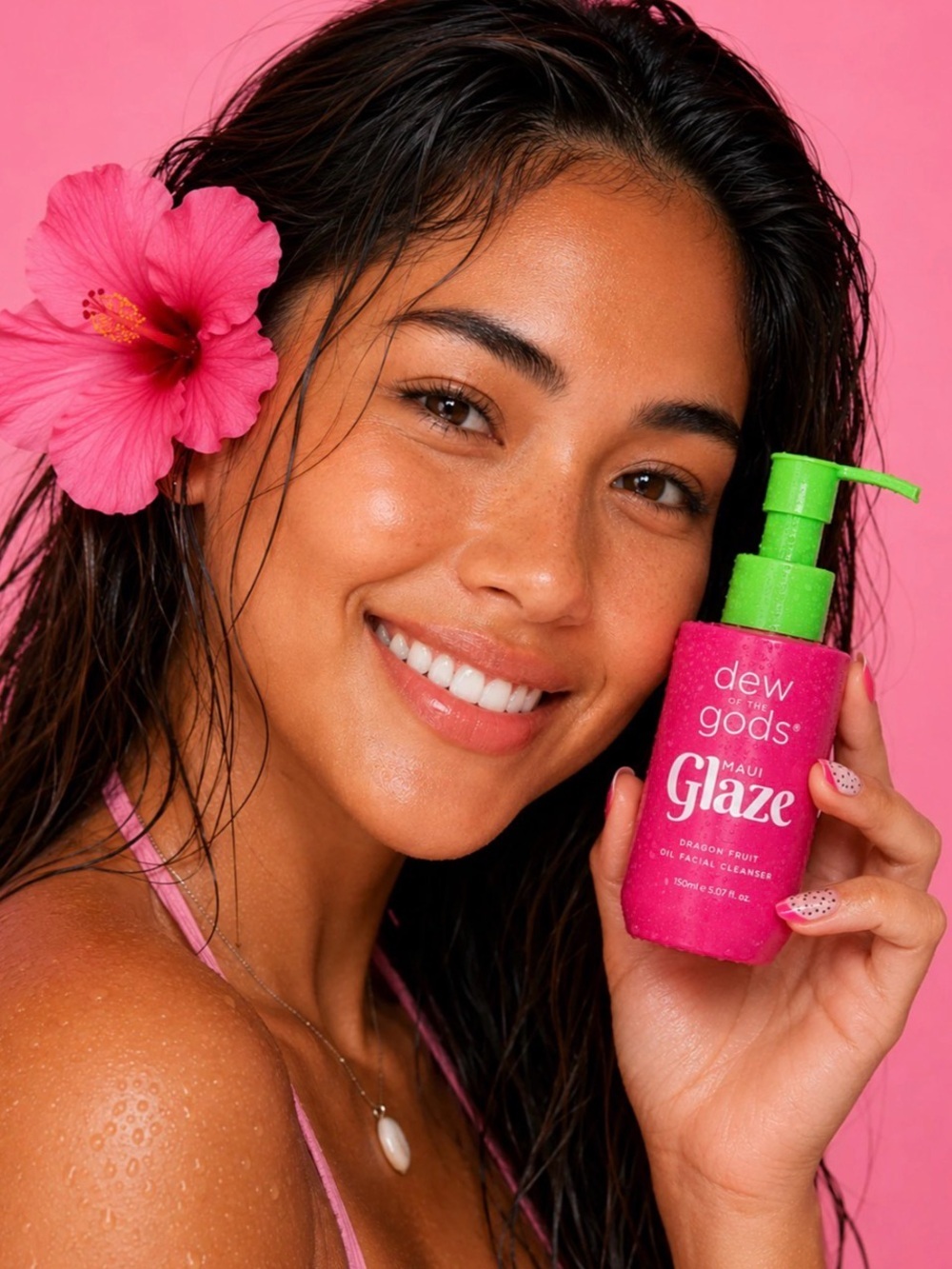 🌸 Dew of the Gods Maui Glaze Oil Facial Cleanser